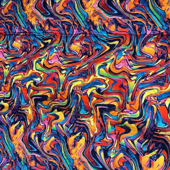 Handmade Halloween Themed Quilt with Orange and Black Accents - Picture 5 of 7